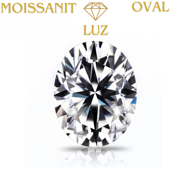 Moissanit LUZ 2,0 - 4,0 mm / Oval / DEF / VS