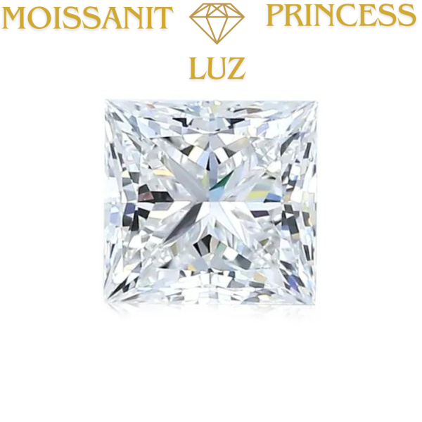 Moissanit LUZ 3,0 – 4,5 mm / Princess / DEF / VS1