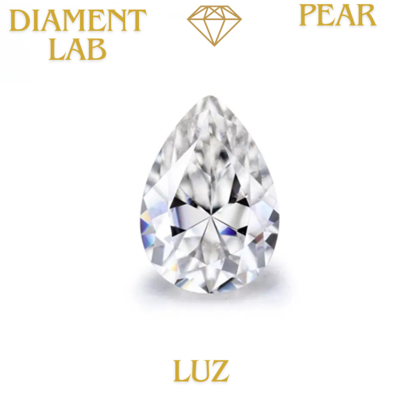 Diament Lab PEAR Luz 0,08-0,25ct / DEF / VVS-VS