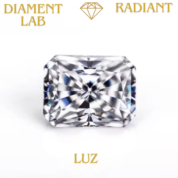 Diament Lab Radiant Luz 0,5ct / DEF / VVS-VS